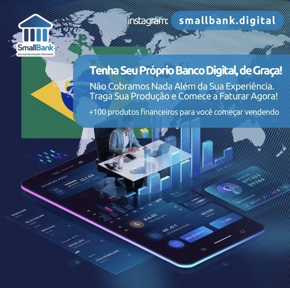 Já Pensou em Ter Seu Próprio Banco Digital com a Sua Marca, de Graça? Saiba Como com a Startup que Está Revolucionando o Setor Financeiro Brasileiro